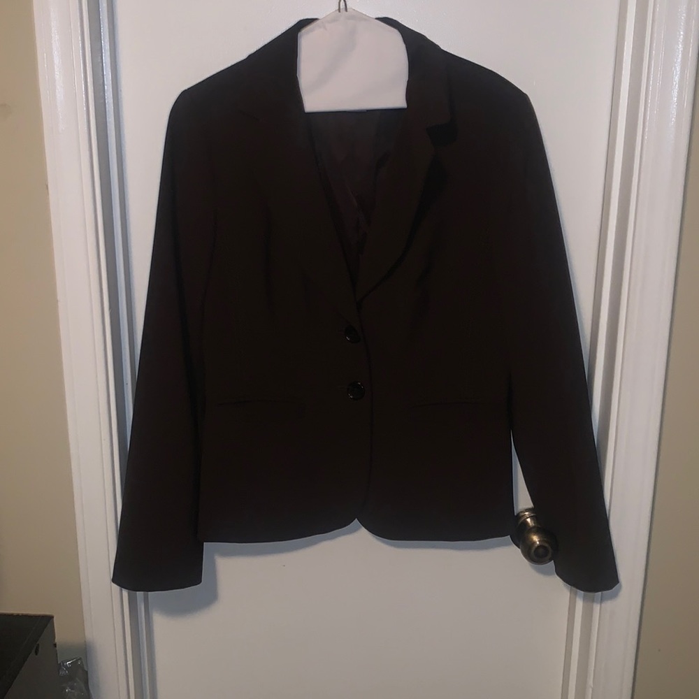 Dark brown jacket